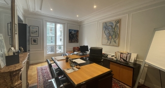 Bureau de 20m2 avec tous services inclus - Quartier Parc Monceau 17ème 